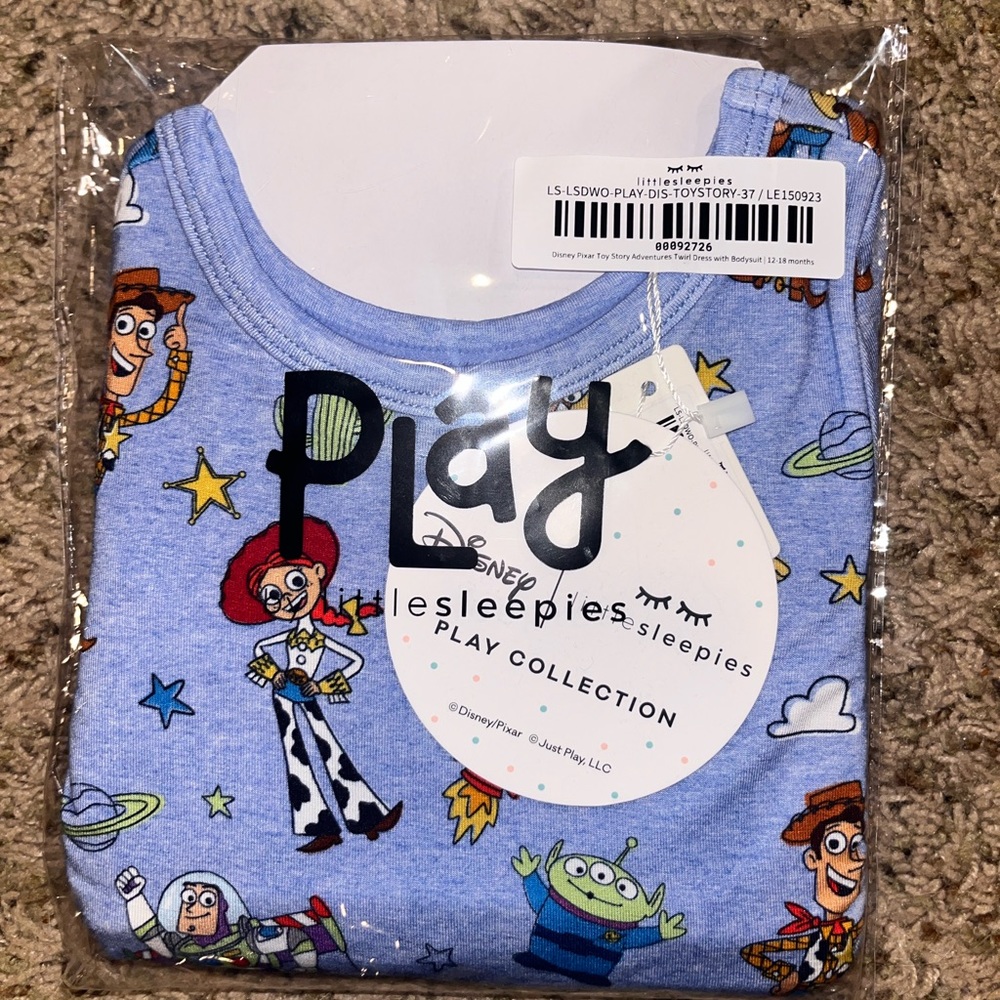 Little Sleepies Toy Story Adventure Bodysuit Twirl